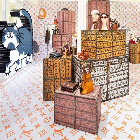 Louis Vuitton x Grace Coddington pop